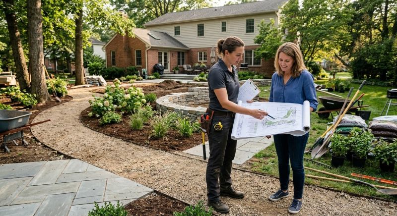 Concrete Landscaping in Ventura County, CA
